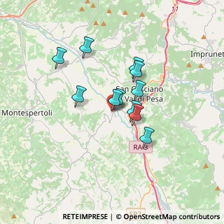 Mappa Via Etruria, 50026 San Casciano in Val di pesa FI, Italia (2.62273)