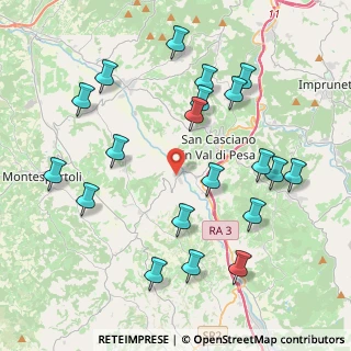 Mappa Via Etruria, 50026 San Casciano in Val di pesa FI, Italia (4.6435)