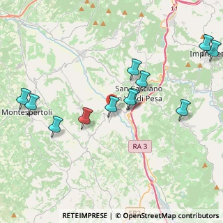 Mappa Via Etruria, 50026 San Casciano in Val di pesa FI, Italia (4.4275)