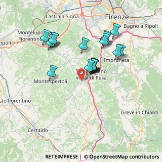 Mappa Via Etruria, 50026 San Casciano in Val di pesa FI, Italia (6.749)