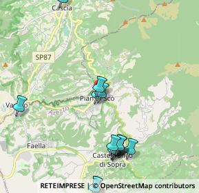 Mappa Viale Marconi, 52026 Pian di SCO AR, Italia (2.9475)