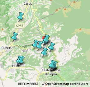 Mappa Viale Marconi, 52026 Pian di SCO AR, Italia (2.0355)
