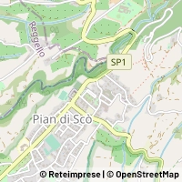 Map Castelfranco Piandiscò