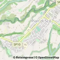 Kaart Pian di Scò