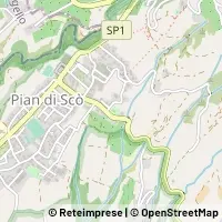 지도 Pian di Scò