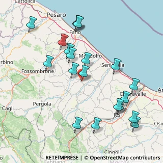Mappa 60013 Corinaldo AN, Italia (18.3485)