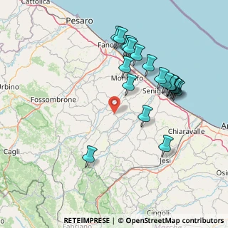 Mappa Viale del Fosso, 60013 Corinaldo AN, Italia (16.46)