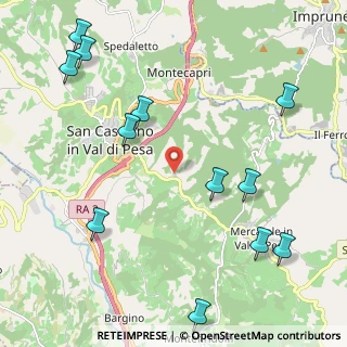Mappa Via Grevigiana, 50026 Figline e Incisa Valdarno FI, Italia (2.81167)