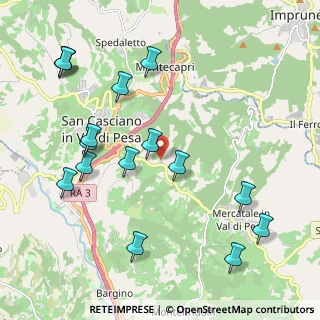 Mappa Via Grevigiana, 50026 Figline e Incisa Valdarno FI, Italia (2.46313)