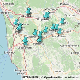 Mappa Via Albert Einstein, 56025 Pontedera PI, Italia (15.7605)