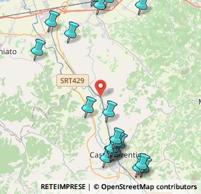 Mappa SR429, 50051 Castelfiorentino FI, Italia (5.5555)