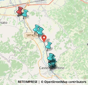 Mappa SR429, 50051 Castelfiorentino FI, Italia (4.33444)