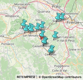Mappa SR429, 50051 Castelfiorentino FI, Italia (10.87214)