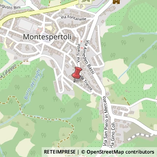 Mappa Via milani don 50, 50025 Montespertoli, Firenze (Toscana)