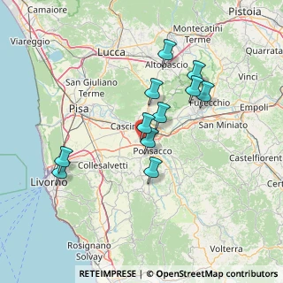 Mappa Via Campania, 56025 Pontedera PI, Italia (13.06636)