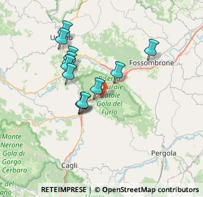 Mappa Parrocchia, 61034 Fossombrone PU, Italia (6.19333)