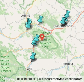 Mappa Parrocchia, 61034 Fossombrone PU, Italia (7.89333)