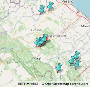 Mappa Parrocchia, 61034 Fossombrone PU, Italia (15.13727)