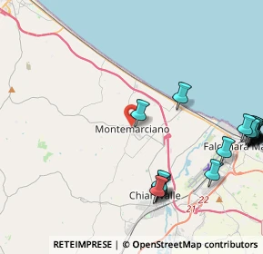 Mappa Strada Provinciale Croce Buzzo, 60018 Montemarciano AN, Italia (5.908)