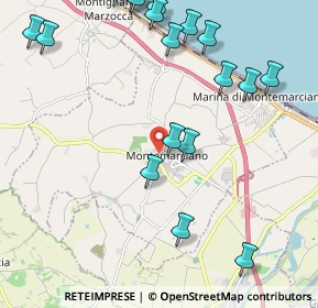 Mappa Strada Provinciale Croce Buzzo, 60018 Montemarciano AN, Italia (2.8735)