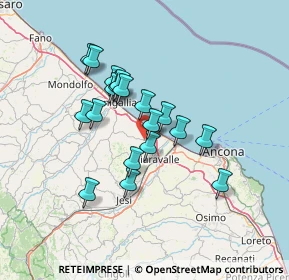 Mappa Via Cesare Mariani, 60018 Montemarciano AN, Italia (11.38211)