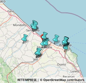 Mappa Via Panoramica, 60018 Montemarciano AN, Italia (11.29579)