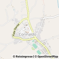 Map Corinaldo