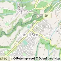 Map Pian di Scò