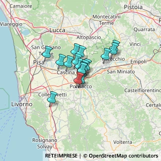 Mappa Via dei Ciliegi, 56025 Pontedera PI, Italia (8.32941)