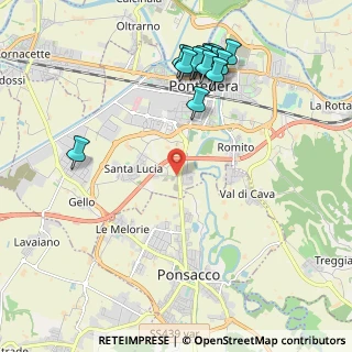 Mappa Via del Pino, 56025 Pontedera PI, Italia (2.40733)