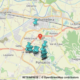 Mappa Via del Pino, 56025 Pontedera PI, Italia (1.86)
