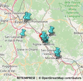 Mappa P. P. Pasolini, 50064 Figline e Incisa Valdarno FI, Italia (10.775)