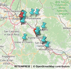 Mappa P. P. Pasolini, 50064 Figline e Incisa Valdarno FI, Italia (13.873)