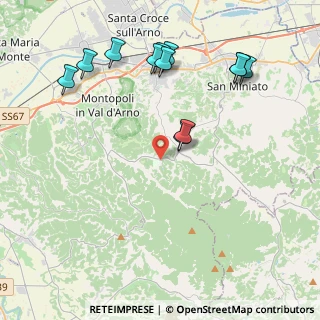 Mappa Via XXIV Maggio, 56028 San Miniato PI, Italia (4.75167)