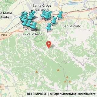 Mappa Via XXIV Maggio, 56028 San Miniato PI, Italia (5.50368)