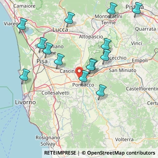 Mappa Via del Popolo, 56025 Pontedera PI, Italia (18.14071)