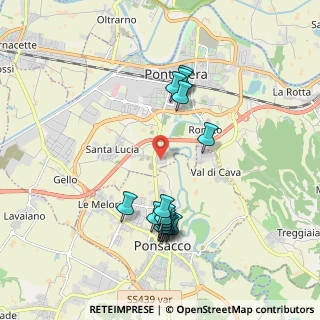 Mappa SGC Firenze - Pisa - Livorno, 56025 Pontedera PI, Italia (1.94533)