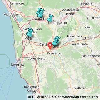 Mappa Via Friuli, 56025 Pontedera PI, Italia (14.07)