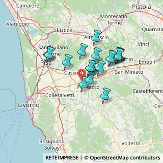 Mappa Via Friuli, 56025 Pontedera PI, Italia (11.517)