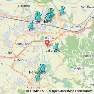 Mappa Pontedera, 56038 Ponsacco PI, Italia (2.51769)