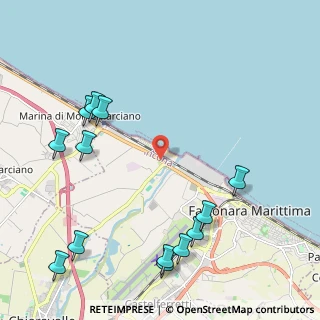 Mappa Falconara Marittima, 60015 Falconara Marittima AN, Italia (2.80385)