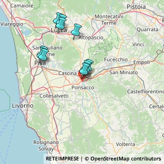 Mappa Via Valdera Sud, 56025 Pontedera PI, Italia (14.44909)