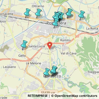 Mappa Via Valdera Sud, 56025 Pontedera PI, Italia (2.68556)