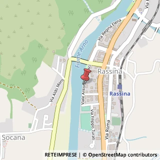 Mappa Via gramsci antonio 7, 52010 Castel Focognano, Arezzo (Toscana)