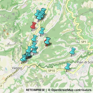 Mappa Località Savernano, 50066 Reggello FI, Italia (1.05)