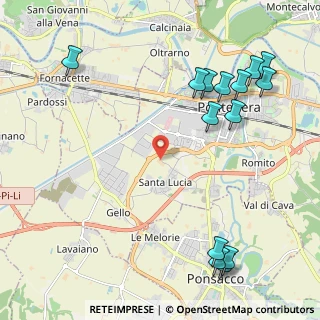 Mappa Via della Posta, 56025 Pontedera PI, Italia (2.85214)