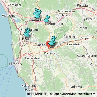 Mappa Via della Posta, 56025 Pontedera PI, Italia (13.56091)