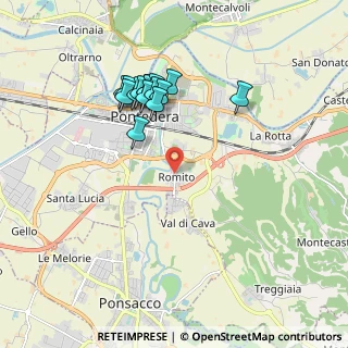 Mappa Romito, 56025 Pontedera PI, Italia (1.816)