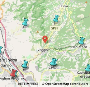 Mappa Località Fontanelli, 50066 Reggello FI, Italia (3.24182)