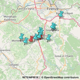 Mappa Via Mura, 50026 San Casciano in Val di Pesa FI, Italia (4.84583)